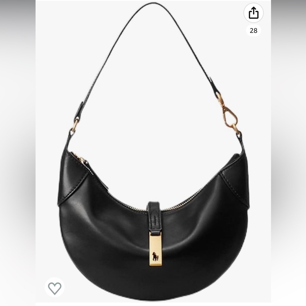 Ralph Lauren black purse